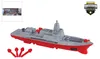 Van Manen Marineschiff Spielzeug mit Schussfunktion, 24cm - Produktbild-Vorschau 1
