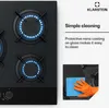 Klarstein Plynová varná deska Goldflame Nano, 5 mosazných Náhled obrázku produktu 6