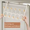 Türhaken ohne Bohren,Doppelte Reihe Türgarderobe, Produktbild-Vorschau 2