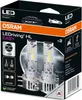 The image shows the packaging for OSRAM LEDriving HL EASY H15 LED bulbs. Produktbild-Vorschau