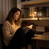 Bücherregal Lampe Vintage 3er-Set – Versteckte Produktbild-Vorschau 3