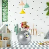 Relaxdays springbal voor kinderen, met gezicht, springbal Productafbeelding-voorbeeld 2