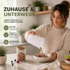 6x Vorratsdosen 1000ml stapelbar mit Deckel - BPA-frei Produktbild-Vorschau 4