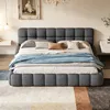 INONEFT Bubble-Bett 160x200 cm, lit tapissé, lit double Voir les images du produit 1