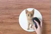 MuchoWow® Mauspad Mousepad Katze - Rot - Kätzchen - Mädchen Produktbild-Vorschau 3