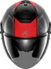 Shark RS Jet Carbon Skin Jethelm, schwarz/rot, S  (55/56) Produktbild-Vorschau 2