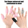 5 Stück Sport-Fingerlinge, verstellbar, zur Linderung von Produktbild-Vorschau 3
