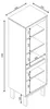 home24 Midischrank - Massivholz Produktbild-Vorschau 7