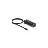 Delock 4 Port USB 10 Gbps Hub mit USB Type-C Anschluss 60 Produktbild-Vorschau 2