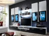 Wohnwand Anbauwand Wohnzimmer Schrankwand LYRA mit Produktbild-Vorschau 3