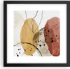 Gerahmtes Poster - Schwarzer Rahmen - Aquarell Abstraktion Produktbild-Vorschau 1