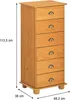 Schubladenkommode COLMAR, Kommode mit 6 Schubladen, Produktbild-Vorschau 6