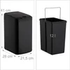 relaxdays 10026543_46 relaxdays Sensor Mülleimer 12,0 l Voir les images du produit 4