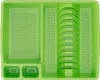 WELLGRO Abtropfgestell aus Kunststoff mit Reinigungsbürste Produktbild-Vorschau 4