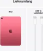 Apple iPad 10, Pink, 256GB, ohne Netzteil Produktbild-Vorschau 3