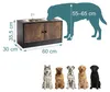 Relaxdays Voerstation voor honden, met 2 bakken, Productafbeelding-voorbeeld 4