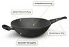 Hoffmann Wok Selection Ø 32 cm Aluguss Antihaft mit Deckel Produktbild-Vorschau 2