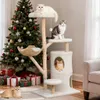 Árbol para gatos WISFOR, 136 cm de altura, estructura Vista previa de la imagen del producto 11