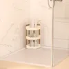 Rohový stojací organizér do sprchy NATUREO, 29 x 22 x 45 cm Náhled obrázku produktu 4