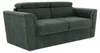 Schlafsofa mit Matratze 4-Sitzer - Strukturstoff - Grün - Produktbild-Vorschau 3