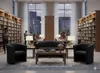 Couchgarnitur - Sofa Set - Schwarz - Kunstleder - 2 Sitzer Produktbild-Vorschau 4