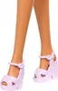 Barbie Fashionista Puppe Lila Rüschenroc Produktbild-Vorschau 5
