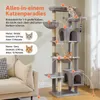 PAWZ Road Kratzbaum XXL Große Katzen Katzenbaum Produktbild-Vorschau 3