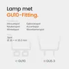 Kobi LED Spot PAR16 GU10 Mat - 4W 320lm 3000K - Warmwit - Productafbeelding-voorbeeld 5