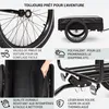 Klarfit Remorque Velo Cargo, Charette Velo à 2 Roues, Voir les images du produit 5