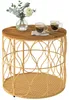 Outsunny bijzettafel, diameter 50 cm, weerbestendig, Productafbeelding-voorbeeld 1