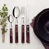 Zestaw sztućców do grilla Tramontina 24szt brązowy POLYWOOD Podgląd zdjęcia produktu 6