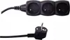 Emos Verlängerungskabel 1,5 m / 3 Stecker / black / PVC / 1 Produktbild-Vorschau 9