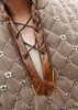 Ärmelloser Gambeson mit handgefertigen Details, braun L Produktbild-Vorschau 8