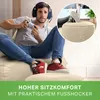 Green Bean® Sitzsack mit Rückenlehne + Hocker "Cozy+Stay" Produktbild-Vorschau 4
