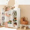SoBuy Detský regál na knihy Montessori Regál do detskej Náhľad obrázku produktu 3