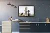 MuchoWow® Gerahmtes Poster Pferde - Wolken - Island 90x60 Produktbild-Vorschau 2