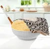 Orion Salatschüssel Salatschale Schüssel Schale weiß 30 cm Produktbild-Vorschau 3