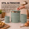 KOOK TIME Kartoffelbox 3er Set Metall, Zwiebel & Knoblauch, Produktbild-Vorschau 5