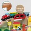 Coemo Spieltisch mit Holzeisenbahn Multifunktionstisch für Produktbild-Vorschau 7