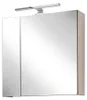 Spiegelschrank 60cm mit LED PUEBLA-56-TAUPE in taupe mit Produktbild-Vorschau 10