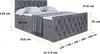 ALTDECOR Boxspringbett mit Matratze und Lattenrost  - AMAY Produktbild-Vorschau 8