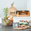 Zeller Present Brotkasten Bamboo/Metall 39x27x19cm, Rund, Produktbild-Vorschau 7