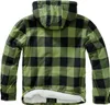 Brandit Lumber Jacke, schwarz/grün, 2XL Produktbild-Vorschau 2