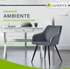 Juskys Esszimmerstühle 6er Set Tarje mit Rückenlehne & Produktbild-Vorschau 6