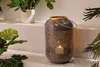 riess-ambiente Deko Windlicht CANDLELIGHT 30cm grau Metall Produktbild-Vorschau 2