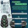 RE:SPORT® Set di manubri in ghisa da 40 kg set di Anteprima dell’immagine prodotto 7