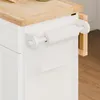 SoBuy kuchynský ostrovček na kolieskach Servírovací vozík Náhľad obrázku produktu 9