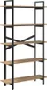 vidaXL Regał dębowy Artisan 100 x 33,5 x 178 cm materiał Podgląd zdjęcia produktu 1
