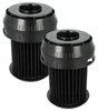 vhbw 2x Faltenfilter kompatibel mit Bosch BGS 61430 CH/03 Produktbild-Vorschau 1