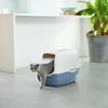 ROTHO Bailey Hooded litter box Blue  White Náhľad obrázku produktu 7